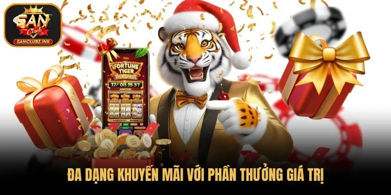 Đa dạng chương trình khuyến mãi với tỷ lệ thưởng cao